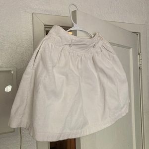 ESPRIT white corduroy skirt